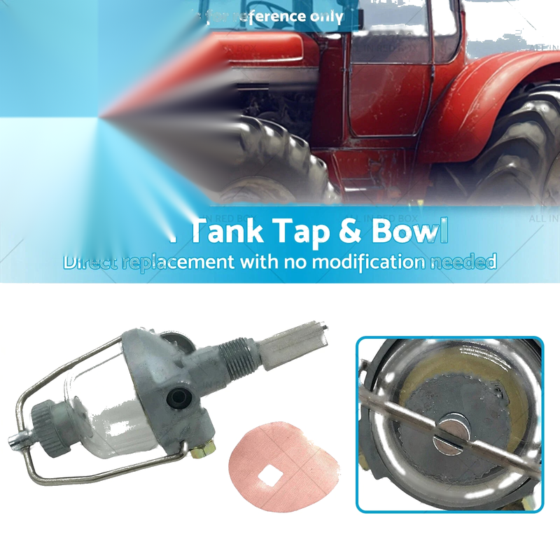 Massey Ferguson TE20 TEA20 35 135 Fuel Tank Tap & Bowl (1946-1964)
