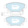 Ford Transit HD Rear Disc Brake Pad Set 2.2L-2.4L (2006 - 2012)