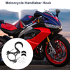 Motorcycle Arc Hanging Hook / Aluminum Alloy / Screws, Washers, Hex Wrench, Black