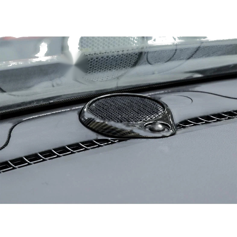 Dodge Durango Carbon Fiber ABS Dashboard Horn Cover Trim (2011-2021)