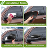 CHRYSLER 300 / 300C 1 Pair Left Right Side Mirror Cover Cap Replacement