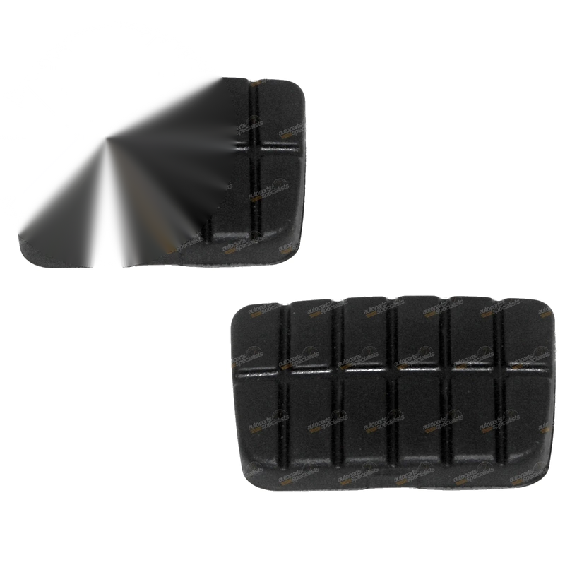 Nissan Pulsar Clutch + Brake Pedal Rubber Pad Set (1980-1991)