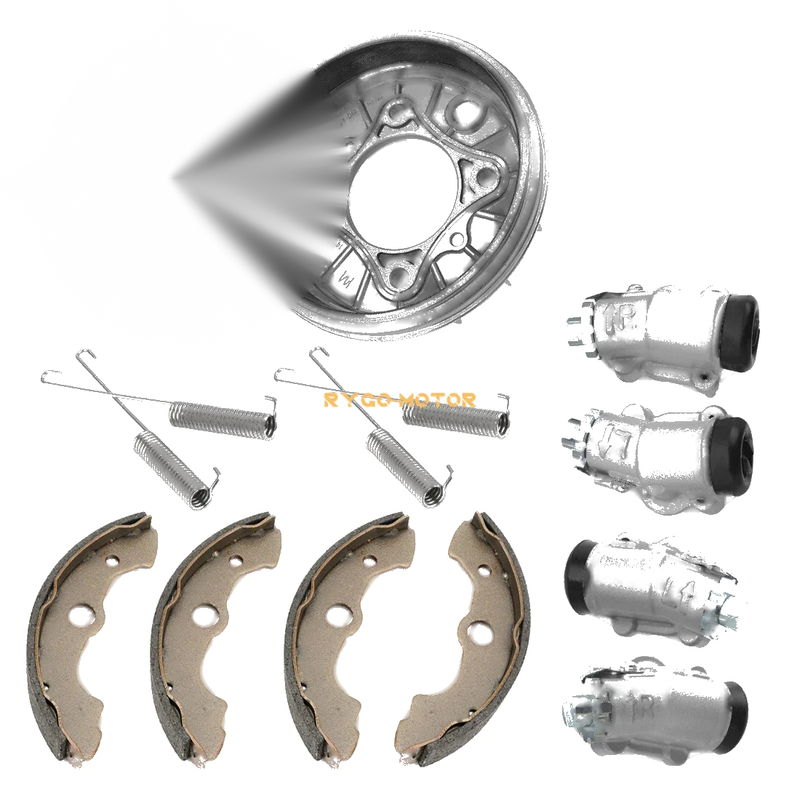 Honda Rancher 350 4x4 TRX350 FE / FM Front Brake Drum Wheel Cylinder Shoe Kit