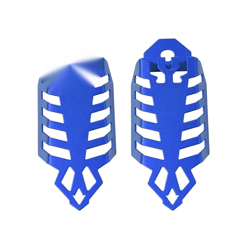 ATV Off Road Blue Universal Fork Dust Shock Absorber Spring Covers