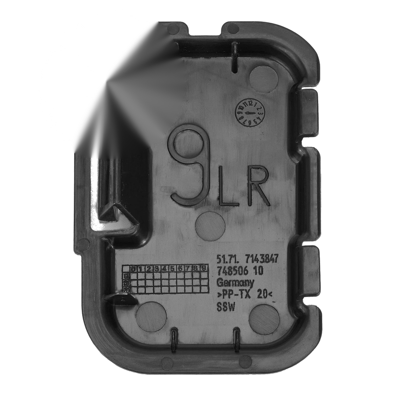 3 Series E90 E91 2 x Front Wheel Arch Liner Access Cover (2005–2012)