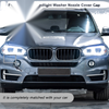 BMW X5 Blue Front Right Side Bumper Headlight Washer Nozzle Cover Cap