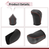 Subaru Forester Gear Shift Knob Cover 2006-2012 Black Brown Faux Leather