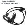 Toyota Highlander (2001-2003) 1 Pcs Rear Left ABS Wheel Speed Sensor