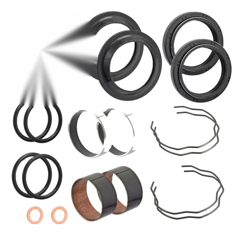 Yamaha V-Star 1100 XVS1100 Fork Bushing Dust Oil Seals (1999-2009)
