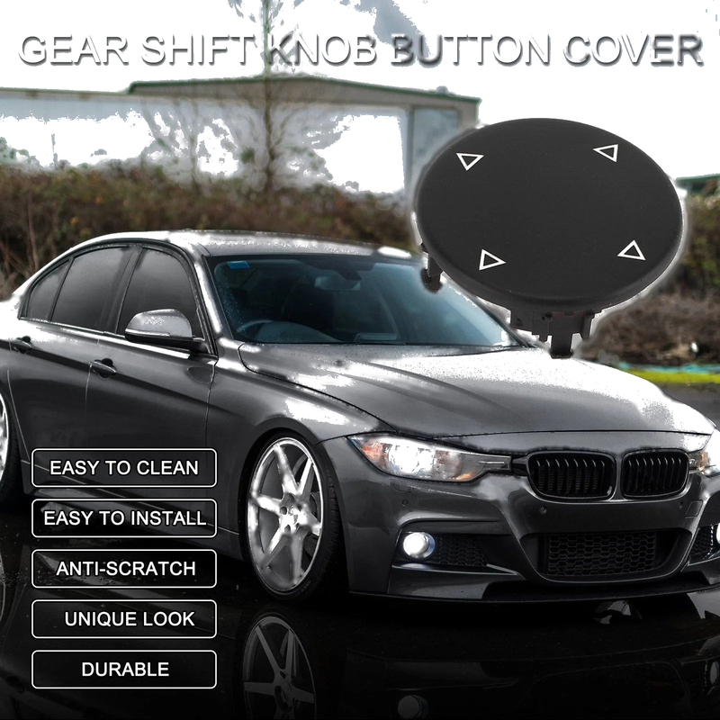 BMW F20 F21 1 Series Black Center Console Control Knob Button Cover