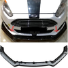 Ford Fiesta Mk6 (2008-2017) 3 Pcs Front Bumper Lip Splitter