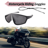Set / Goggles / Motorcycle Riding Goggles Black Lens Black Gray Frame PC UV400