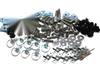 Motorcycle 158 Piece Universal Race Track Pack Fairing Bolts Fixings Dzus