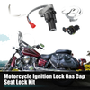 Yamaha XVS125 Drag Star 3 x Ignition Switch, Fuel Cap, Seat Lock