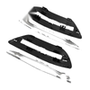 Mercedes-Benz W204 C-Class Chromium Fog Lamp Covers (2012-2014)