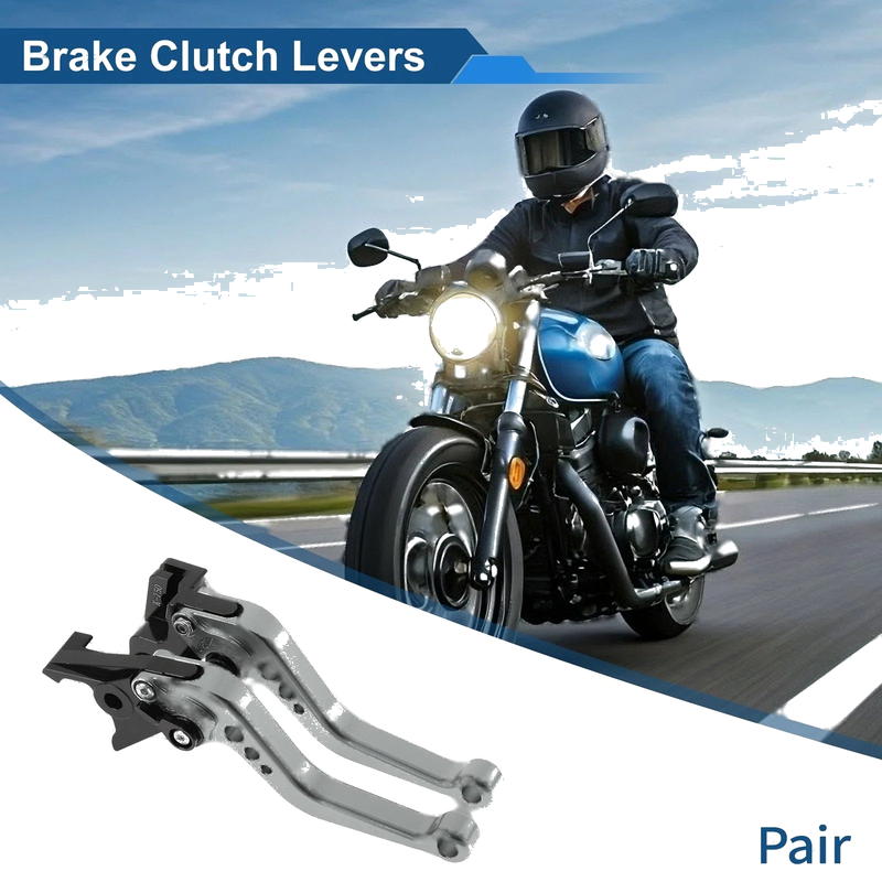 Kawasaki NINJA 650R / ER-6F / EX650 Short Brake Clutch Levers (2006–2014)