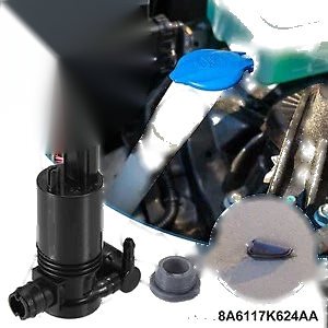 Ford Fiesta Mk7 Mk8 Washer Motor Pump (2008–2023)