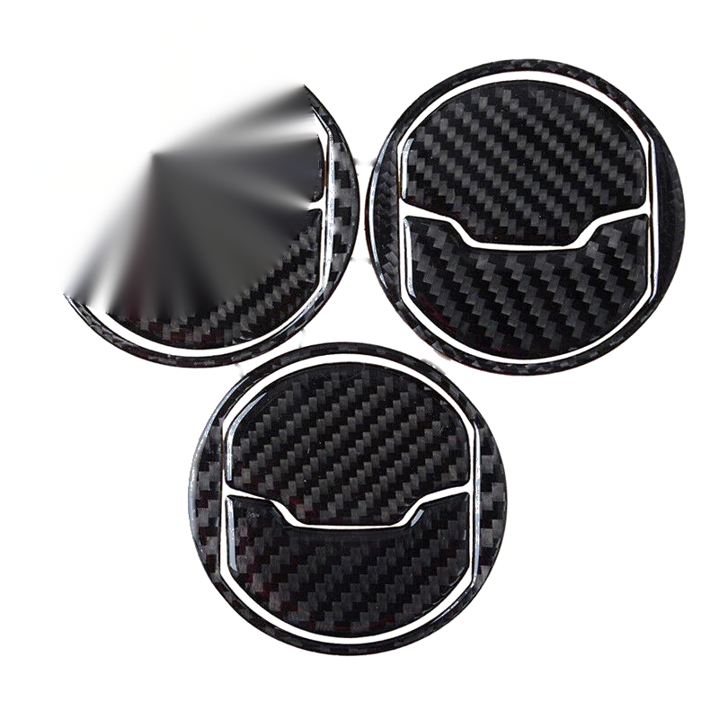 Ford Mustang Real Carbon Fiber Interior Air Vent Outlet Trim Cover (2015-2020)
