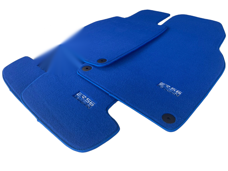 Porsche 987 Boxster Premium Blue Carpet Floor Mats (2005-2012)