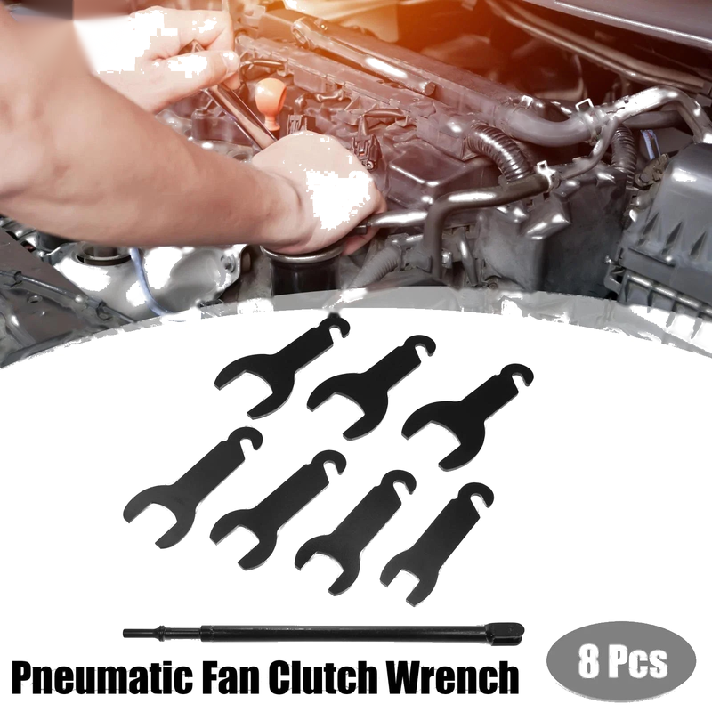 Ford Chrysler 8pcs Pneumatic Fan Clutch Wrench Tool