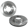 Toyota Prado KDJ155R 4cyl 3.0L 1KD-FTV 2009~2013 2 Front Brake Rotors + Pads