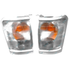 Toyota Hilux Clear Corner Indicator Blinker Park Lights 2 x (1997-2001)