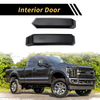 Ford F-150 (2015-2020) Carbon Fiber Black Interior Door Handle Cover Trims