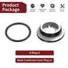 Suzuki DF140 / DF115 / DF100 Black Crankcase Cover Access Cap Plug O-Ring