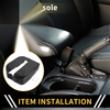 Chevrolet Silverado 1500 Microfiber Leather Black Center Console Cover