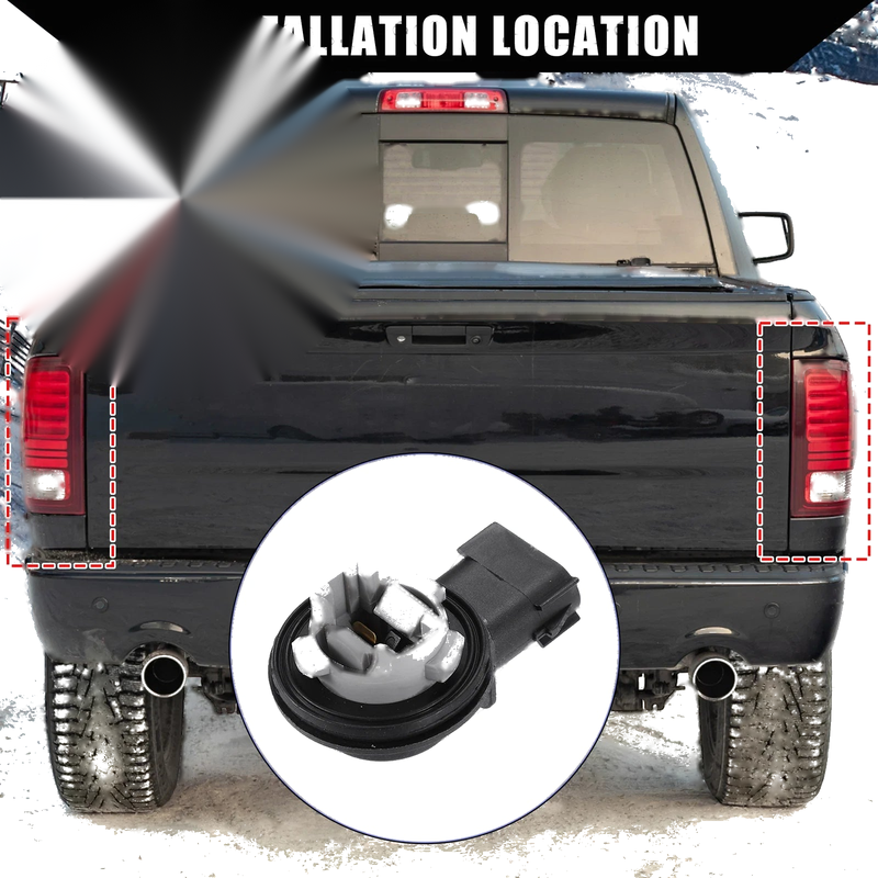 Jeep Wrangler JK JKU Car Turn Signal Light Socket (2007-2018)