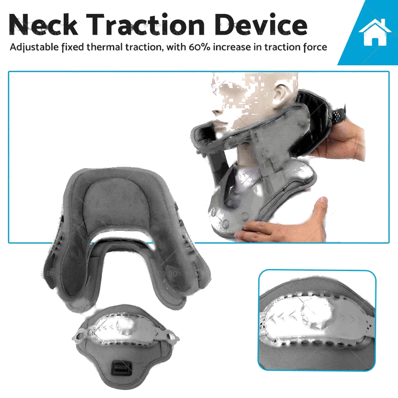 Cervical Neck Traction Device Brace Collar Stretcher Pain Relief Therapy