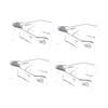 Nissan 10 x Center Console DVD Dashboard Panel Clips