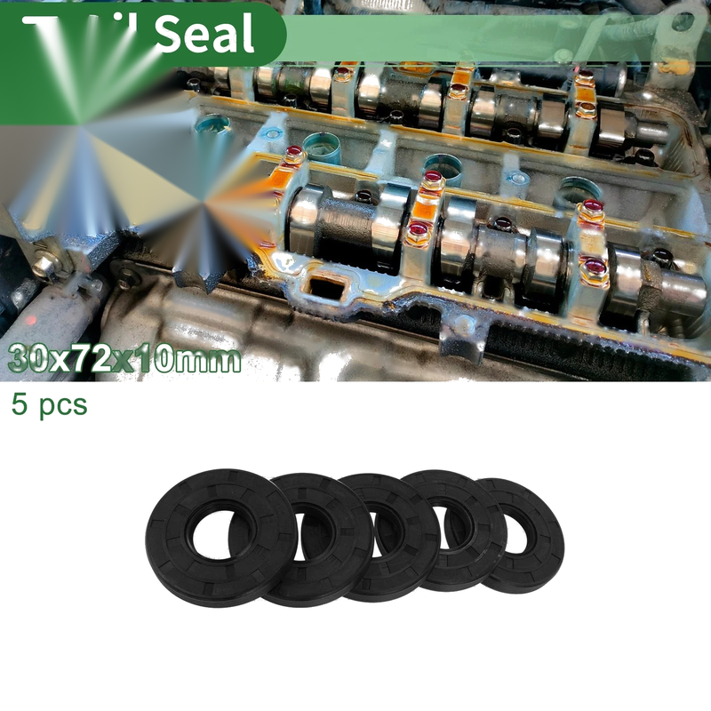 Oil Seal 30x72x10mm NBR Rubber Rotary Shaft Seal