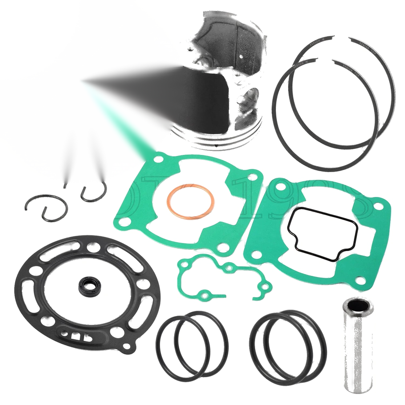 Kawasaki KX100 (1995-2013) O.S. 50mm Piston Bearing Piston Ring Kit