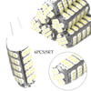 Car Door Lights 6 x 24V T10 1206 68 SMD LED White Bulbs