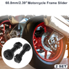 Make Model 2 x Slider Frame 1.1–1.3" Aluminum Alloy Plastic Motorcycle