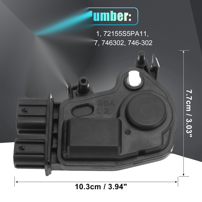 Honda Civic CR-V Element Front Side Door Lock Actuator Motor (2001-2011)