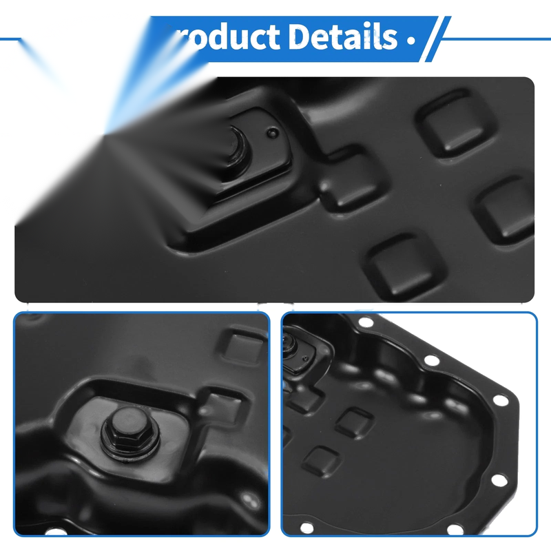 Nissan Altima (2013-2018) - Steel Black Engine Oil Pan