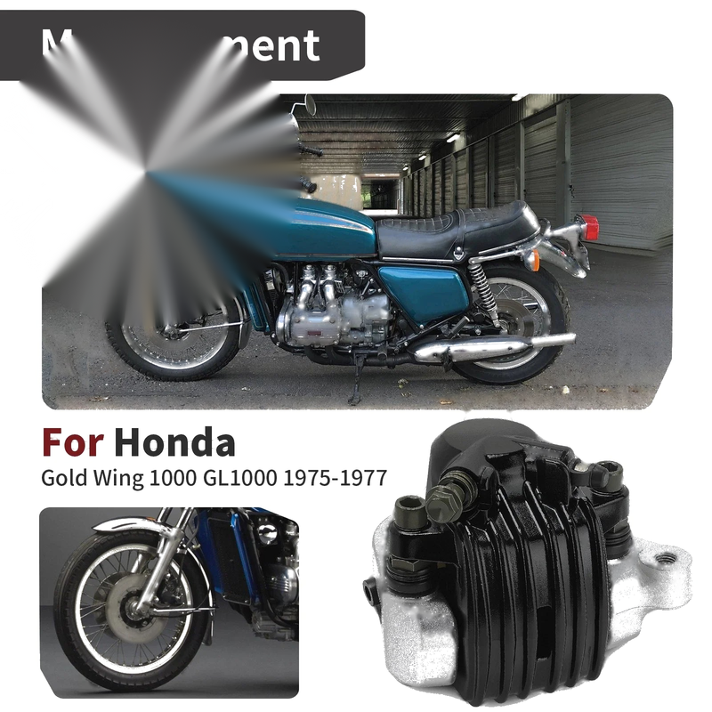 Honda Goldwing 1000 GL1000 Front Left Brake Caliper (1975–1977)