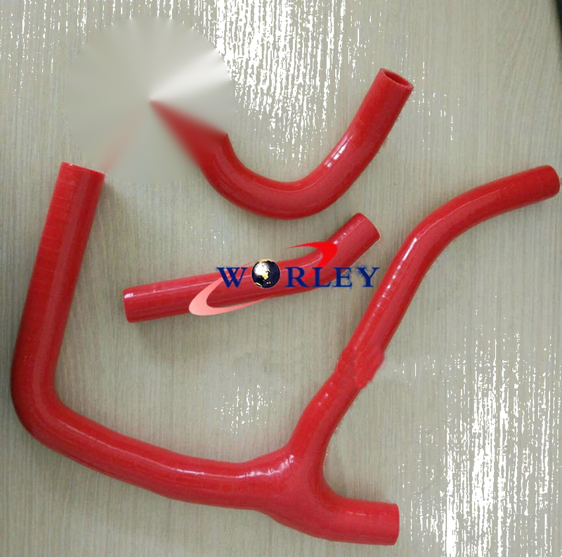 Honda CRF250R CRF 250 R 2014-2015 () RED Silicone Radiator Y Hose