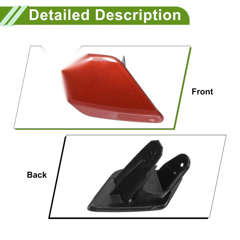 BMW 428i (2014-2016) Red Front Right Washer Nozzle Cover Cap
