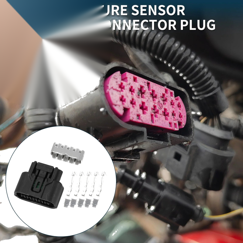 Honda FK2 FK8 5 Pin Pressure Sensor Connector (2015-2021)