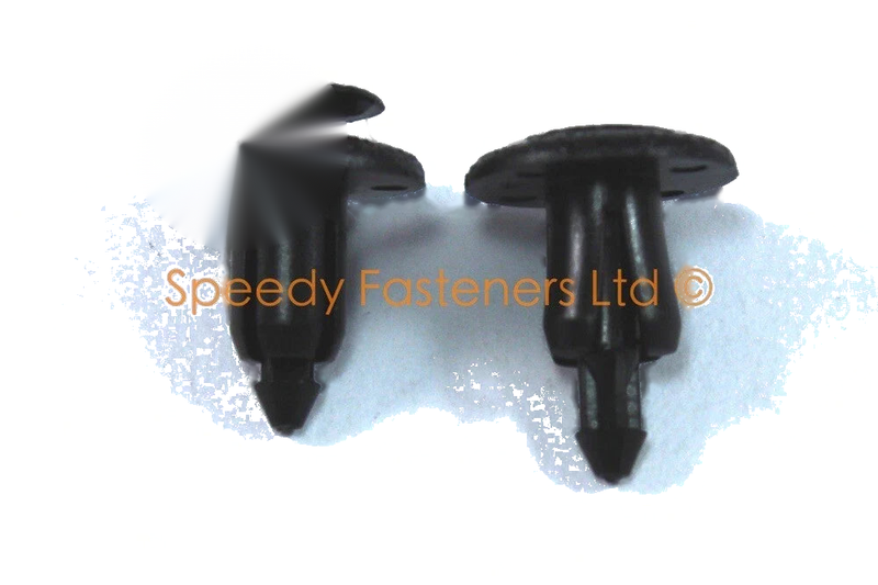 Honda Fairing Clips / x10 / Plastic Screw Rivet Panel Trim Clip Scrivet