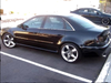 Audi A4 S4 B5 Sedan Brilliant Black Boot Lip Spoiler (1996-2001)