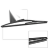 Nissan Juke 12" Rear Windshield Wiper Blade Arm Set (2010-2020)