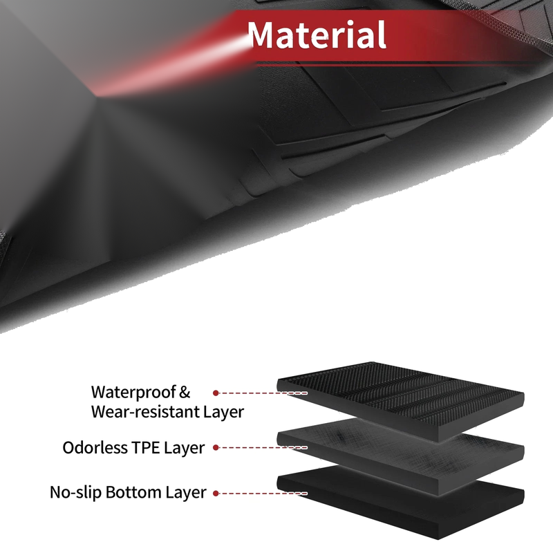 Nissan Altima Sedan Cargo Liner Rear Trunk Mat (2016-2018)