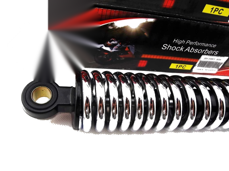 KTM Penton 175 MX Enduro 340mm JBS Black/Chrome Shock Absorbers