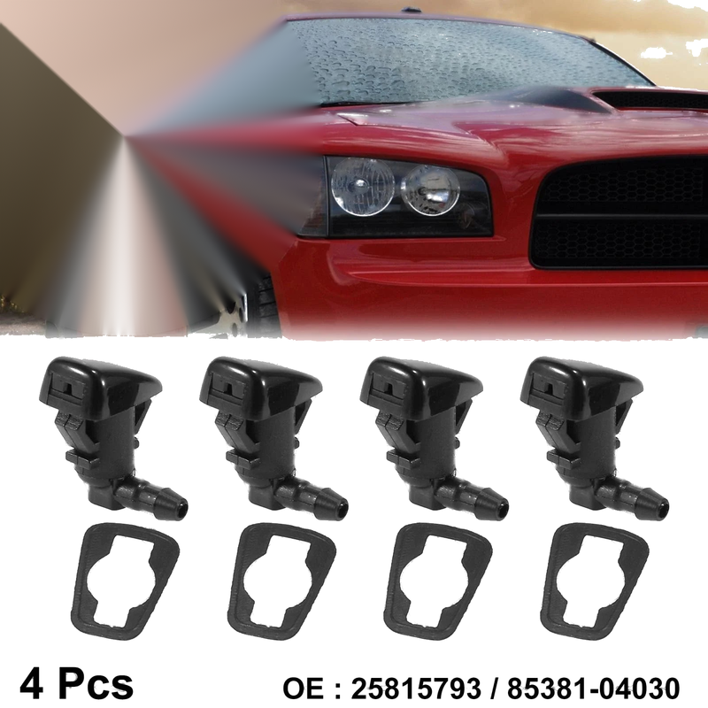 Toyota Tacoma 4pcs Windshield Washer Nozzles (2005-2023)