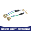 Motorcycle Scooter 2 x Headlight Head Lamp Socket Adapter Universal