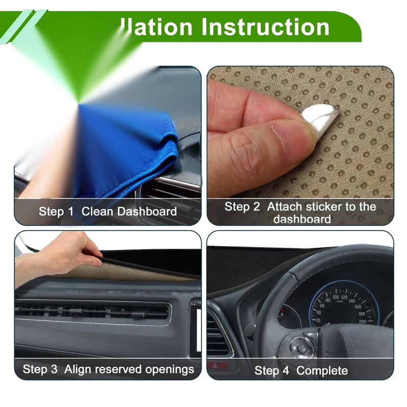 Mazda CX-30 2020-2024 Sun Protector Pad Black Dashboard Cover Mat